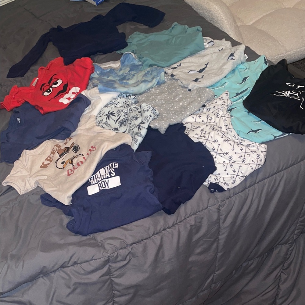 Assorted Baby One Pieces Set